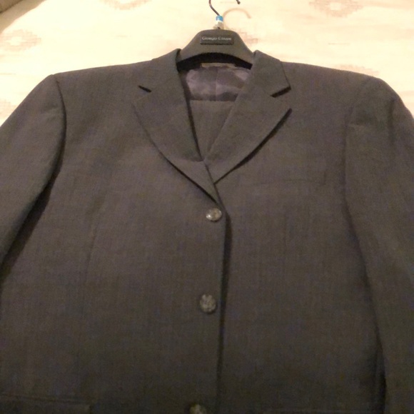 Men’s Suit - Coat and Pants - Grey and Blue - Picture 1 of 5